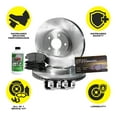 thumbnail image 4 of Hart Brakes Front Brakes and Rotors Kit |Front Brake Pads| Brake Rotors and Pads| Semi Metallic Brake Pads and Rotors| Hardware Kit - RBB1.73008.43, 4 of 7