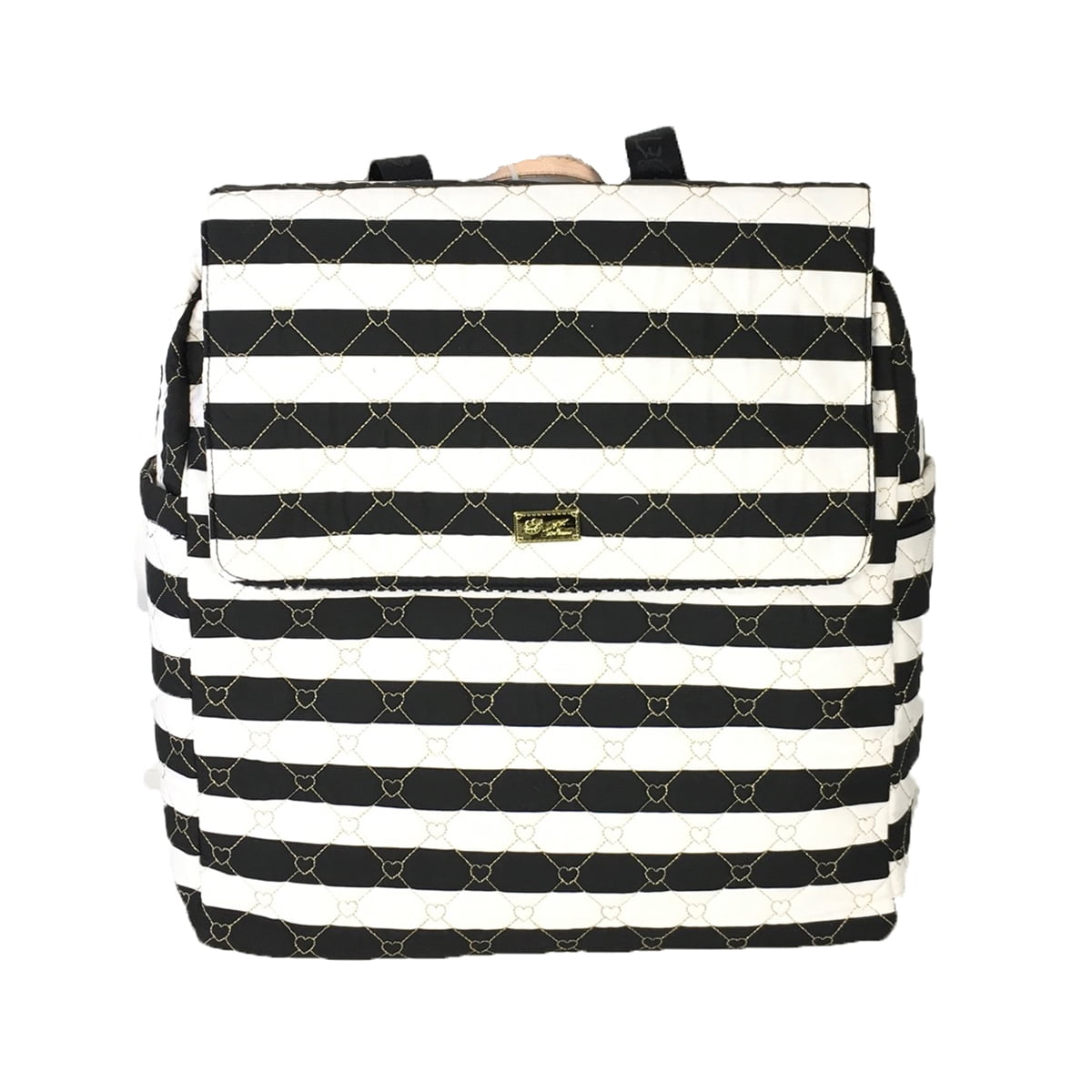 betsey johnson striped backpack