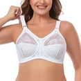 thumbnail image 3 of Women Minimizer Bra Comfort Wirefree Full Coverage Large Bust Non-Padded 48B, 3 of 8