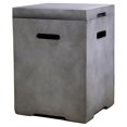 thumbnail image 1 of Living Source International Concrete Fire Pit Propane Tank Cover in Gray, 1 of 2