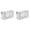 Clear 2 Packs, variant on Kitchen Wet Wipes Storage Box Wall Mounted Tissue Box Bathroom Flushable Wet Wipes Holder Acrylic Tissue Dispensing Box Holder Wet Wipes Box Holder Keep Wet Wipes Fresh