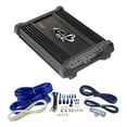 thumbnail image 1 of LANZAR HTG447 2000W 4 Channel Car Digital Amplifier + 4 Gauge Amp Install Kit, 1 of 7