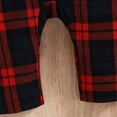 thumbnail image 7 of LAPAKIDS Newborn Infant Baby Boy Christmas Romper Red Plaid Christmas Jumpsuit Bodysuits 18-24 Months, 7 of 7