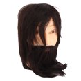 thumbnail image 4 of YAHHU Salon Male Mannequin Head with 100% Real Human Hair and Beard for Hairdressing Training, Professional Cutting, Braiding, and Styling Practice (9.8 inches / 25 cm Hair Length), 4 of 9