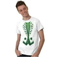 thumbnail image 5 of Irish Leprechaun Tuxedo St Pattys Tux Men's Graphic T Shirt Tees Brisco Brands L, 5 of 6