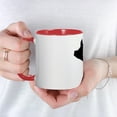thumbnail image 5 of CafePress - Friends Not Food - 11 oz Ceramic Mug - Novelty Coffee Tea Cup, 5 of 6