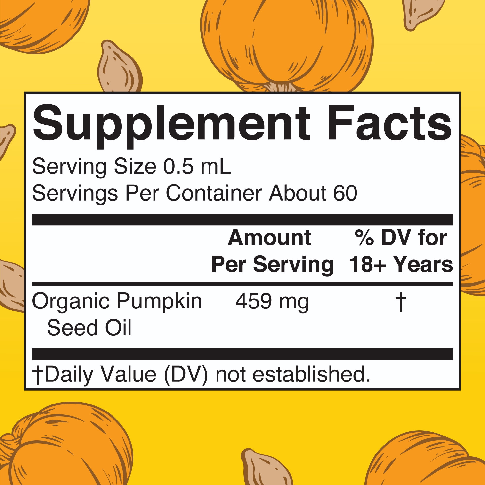 MaryRuth's Organic Pumpkin Seed Oil Drops 1 oz - Cold-Pressed, Men's Urinary Health Support, Sugar Free, Vegan, Non-GMO, 60 Servings