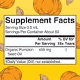 thumbnail image 3 of MaryRuth's Organic Pumpkin Seed Oil Drops 1 oz - Cold-Pressed, Men's Urinary Health Support, Sugar Free, Vegan, Non-GMO, 60 Servings, 3 of 11