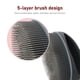 thumbnail image 3 of Naiovety Cepillo de masaje corporal Hogar Profesional Adultos Limpiador de fregado Baño simple Depurador Masajeador Ducha Cepillos de masaje Juegos de accesorios de baño, 3 of 6