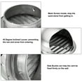 thumbnail image 4 of Unique Bargains Grille d'Aération Ronde 5 Pieds pour Cuisine Salle de Bain, 4 of 6