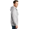 thumbnail image 3 of Sport-Tek Super Heavyweight Full Zip Hooded Sweatshirt-L (Athletic Heather), 3 of 6