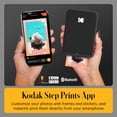 thumbnail image 4 of Kodak Step Mobile Instant Photo Printer 2x3" (Black), Compatible with iOS, Android & Bluetooth, 4 of 8