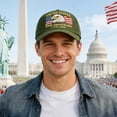 thumbnail image 2 of UngA 250 Anniversary USA Hat 1776-2026 Adjustable Embroidered Canvas Baseball Hat for Independence Day Patriotic 250th USA Hat for Men Women,One Size, 2 of 4