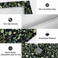 thumbnail image 6 of Dark Green Leaves Outdoor Rug for Patio/Deck/Porch, Non-Slip Large Area Rug 4 x 6 Ft, Pastoral Farmhouse Botanical Plant Indoor Outdoor Rugs Washable Area Rugs, Reversible Camping Rug Carpet Runner, 6 of 8