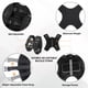 thumbnail image 3 of Chaleco lastrado APEXUP 2.27 kg con capa lavable para adultos, 3 of 8