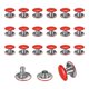 thumbnail image 1 of Uxcell 120 Sets Remaches de Cuero, 8mm Doble Tapa, 6mm Altura para Reparación y Decoración DIY, 1 of 5