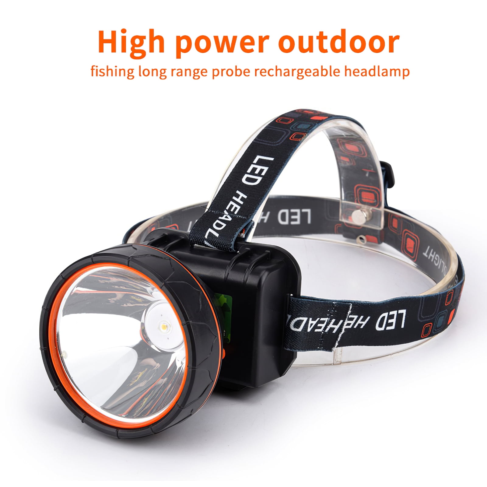 Super Bright Headlight Rechargeable Portable Spotlight For Night Use