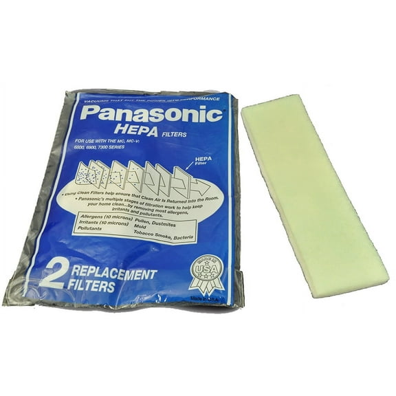 Panasonic Vacuum Cleaner Hepa Filter Model MC-V6800, 6900, 7300 Series