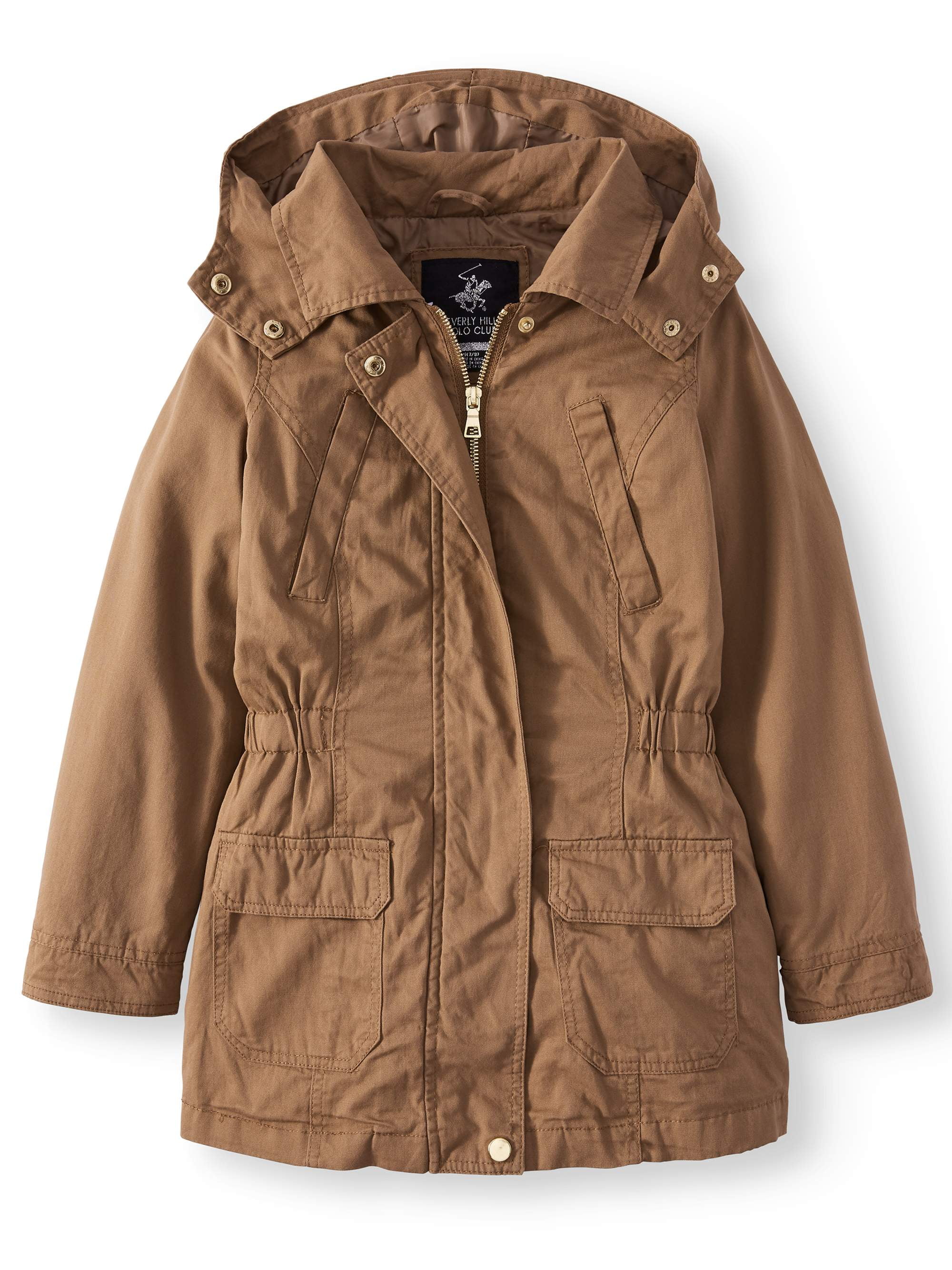 Beverly Hills Polo Club Beverly Hills Polo Club Girls Cotton Anorak