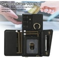 Phone Case for Samsung Galaxy S21 Ultra 5G Wallet Cover with Screen