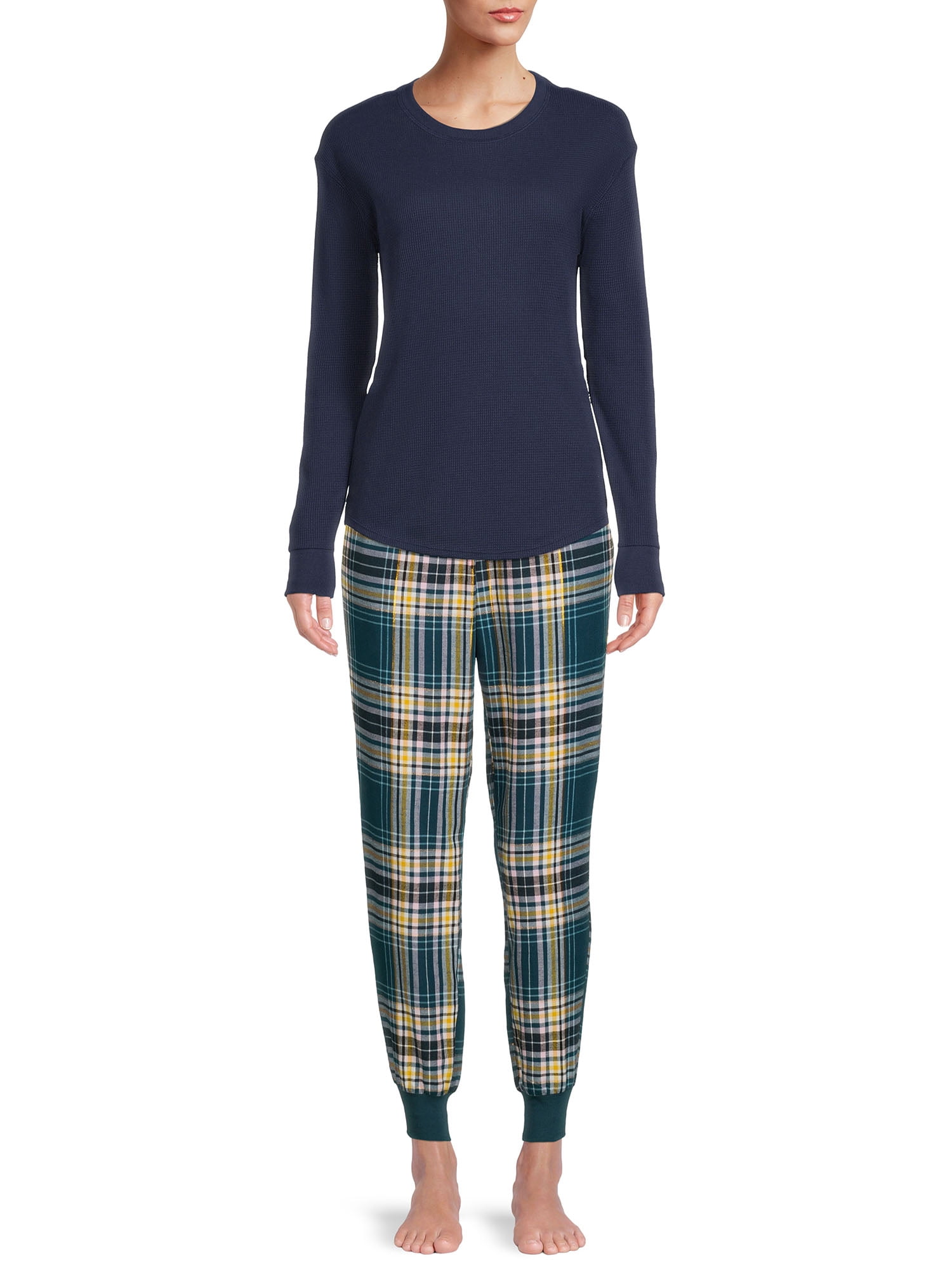 Secret Treasures Women's Plaid Flannel Joggers