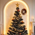 thumbnail image 5 of DIY Wall Mounted Christmas Trees with LED Light, Space-Saving Christmas Decor Ideas, Kids Toys Wall Hanging Christmas Tree for Small Space Home Hioliday Decoration., 5 of 7