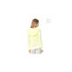 thumbnail image 2 of Aeropostale Sudadera con capucha de punto a rayas para mujer, amarillo, extragrande, 2 of 3