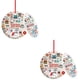 thumbnail image 1 of XWSHYW Adornos Colgantes Adornos Colgantes con Formas Personalizadas para Decoración Navideña., 1 of 1