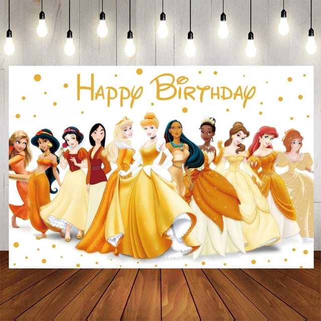 Fondo de foto de fiesta de Frozen, fondo colorido de dibujos animados, Anna, Elsa, Reina de la nieve, feliz cumpleaños, Baby Shower