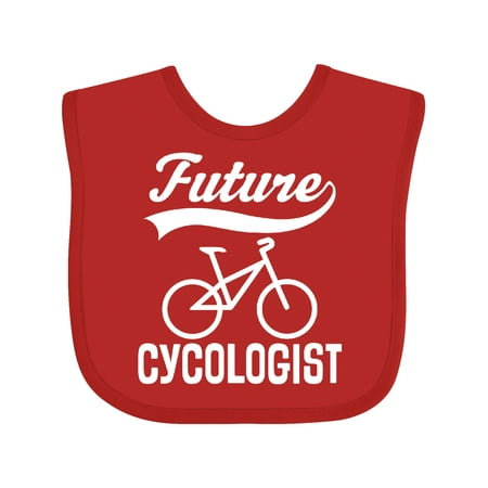 

Inktastic Future Cycologist Cyclist Biking Boys or Girls Baby Bib