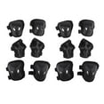 thumbnail image 1 of LOVIVER Ensemble de Protection pour Patin à Roulettes, Genou, Poignet, Coudière, 12 Pcs, 1 of 8