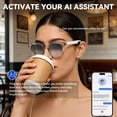 thumbnail image 4 of Smart Glasses warchody 2026 AI Bluetooth Open Ear Music, 4 of 9