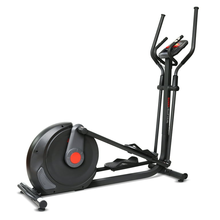 Sunny Health Fitness Power Stride Advanced Elliptical Machine w Smart Bluetooth FREE SunnyFit App SF E321006