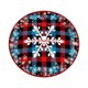 thumbnail image 2 of CaiYueKe Christmas Tree Skirt, Red Tree Skirts 35.4 Inch with Snowflake Reindeer Rustic Farmhouse Xmas Tree Skirt Christmas Decorations for Holiday Party Decoration, 2 of 7