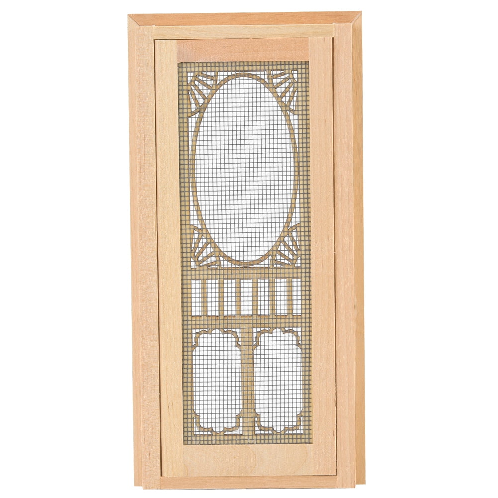 Mini Wooden Door, 112 Dollhouse Miniature Wooden Door, Miniature
