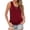 Red, variant on Undershirts For Women Lace Corset Tops For Women Camisole Tops For Women Fitted Tank Tops For Women Lace Trim Tank Top Black 2XL Clearance!