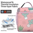 thumbnail image 2 of Lunch Box for Men Women Adults Small Lunch Bag for Office Work Picnic Reusable Portable Lunchbox, Cactus, 2 of 6
