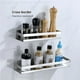 thumbnail image 2 of Toystoory Estante de especias de acero inoxidable, estante para condimentos que ahorra espacio, organizador de especias sin perforaciones, cojinete de Juegos de accesorios de baño Numero 3 Toystoory HA027296-03, 2 of 6