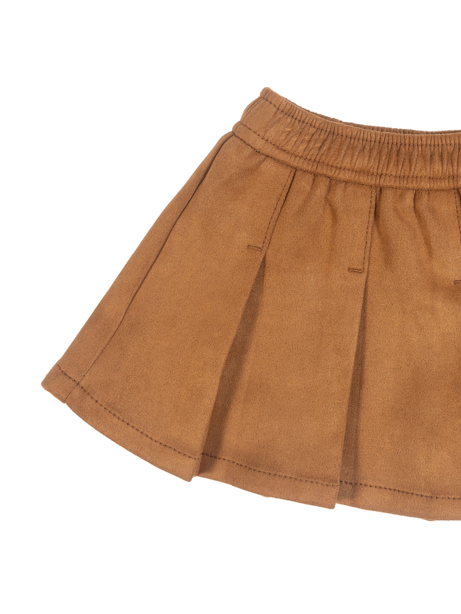 Wonder Nation Toddler Girl Suede Skort, Sizes 12M-5T