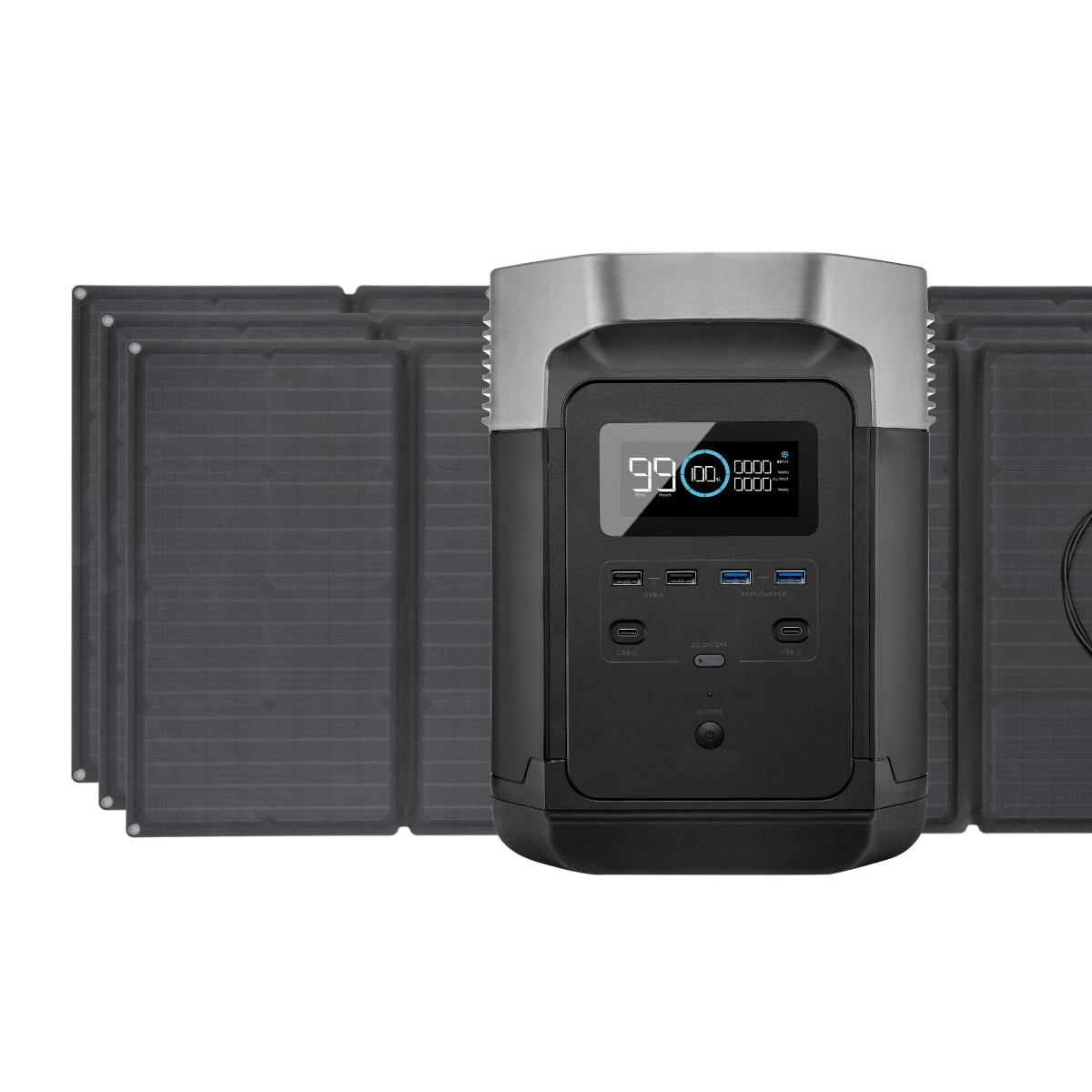 EcoFlow DELTA 1300 Portable Power Station 1260Wh Capacity with 3x 160W