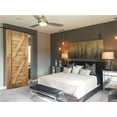 thumbnail image 3 of 4-8FT T Style Sliding Barn Single Door Hardware Track Kit ,Easy Install, 3 of 5