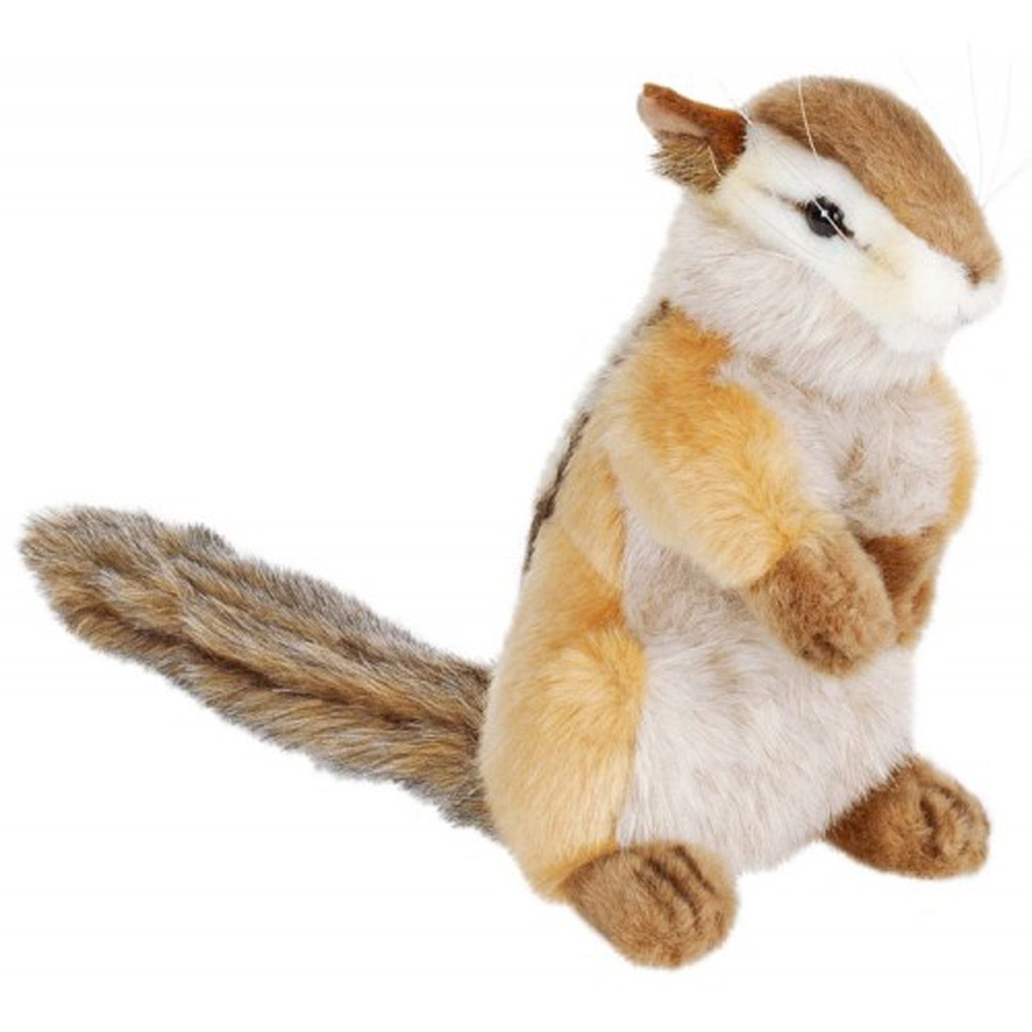 Aurora World Inc Plush Gray Squirrel Bushy Tail Holding Mint Candy Acorn 12" 