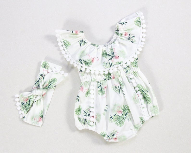 flamingo baby clothes