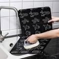 thumbnail image 6 of ACDANC Kitchen Grease Board Non Stick 3 Splatter Guard for Stove Top and Frying Pan Aluminum Foil Foldable Stove Kitchen Oil Proof Baffle Plate Kitchen Gadgets, 6 of 7
