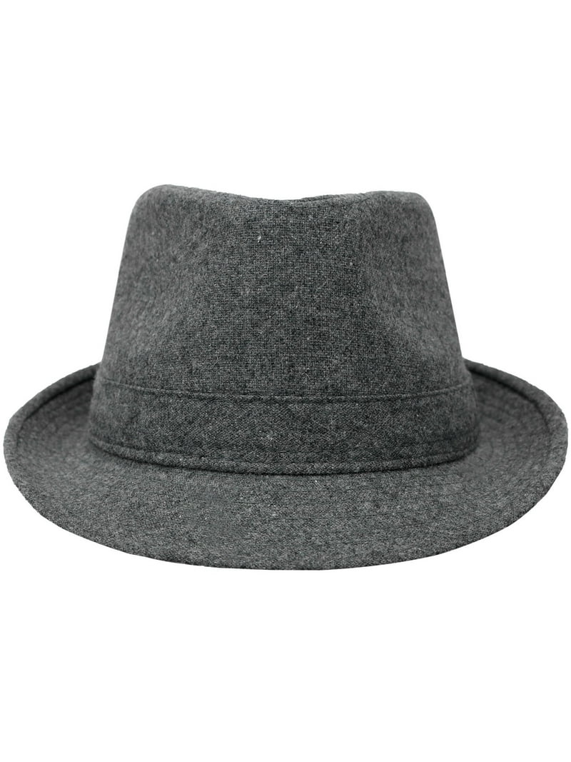 Short Brim fedora Hats for Men Kentucky Derby Hat Men Classic - Main Image