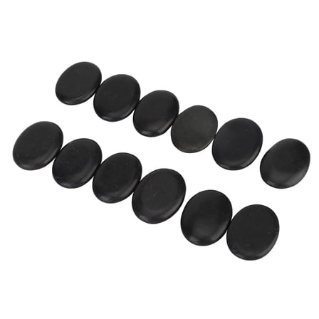 ANGGREK Hot Stones Professional Massage Stones Warm Basalt Stone For Professional Great For Spas Massage