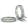 thumbnail image 2 of Pompeii 1ct Diamond Engagement Matching Wedding Ring 14K Set (G/H,I1), 2 of 3