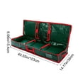 thumbnail image 3 of Christmas Underbed Wrapping Paper Organizers Storage Gift Wrap Container Xmas Holiday Tear Proof Storage Bag with Interior Pockets, 3 of 9