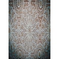 thumbnail image 1 of Ahgly Company Machine Washable Indoor Rectangle Transitional Silver Gray Area Rugs, 3' x 5', 1 of 7