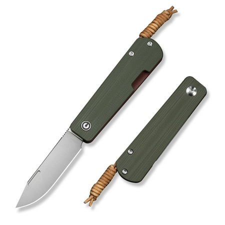 CIVIVI Slip Joint Pocket Knife Slippy Sendy Folding Knife for EDC Camping Daily Use Perfect Gifts for Men Women C24075B-1